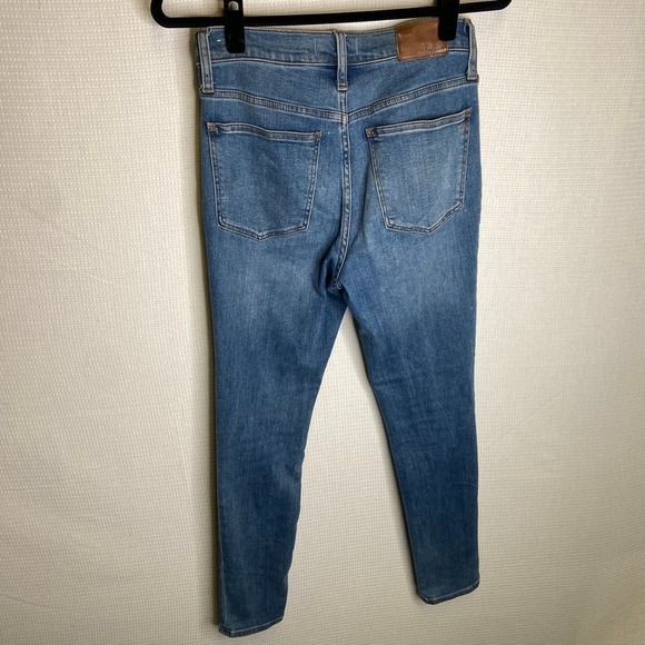 Madewell | 9” Mid‎ Rise Skinny Jeans 27 Medium Wash - Picture 3 of 8